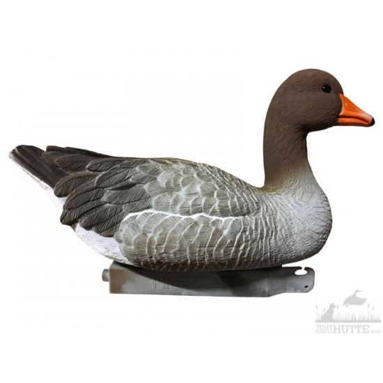 Forme d'oie cendrée flottante x4
