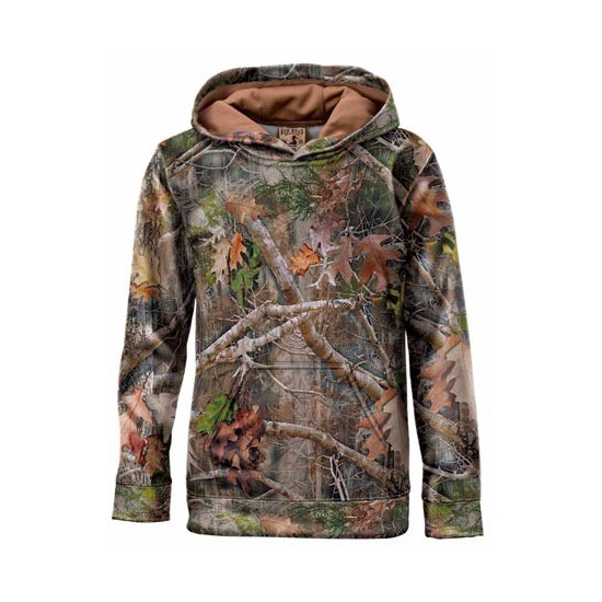 Sweat à capuche camo enfant