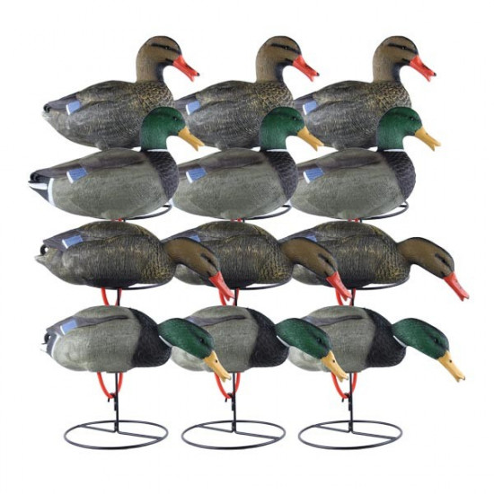 Formes de colvert sur pattes Duck Hunter x12