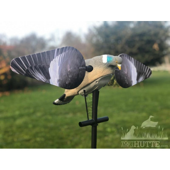 Forme de pigeon à ailes tournantes Lucky Duck