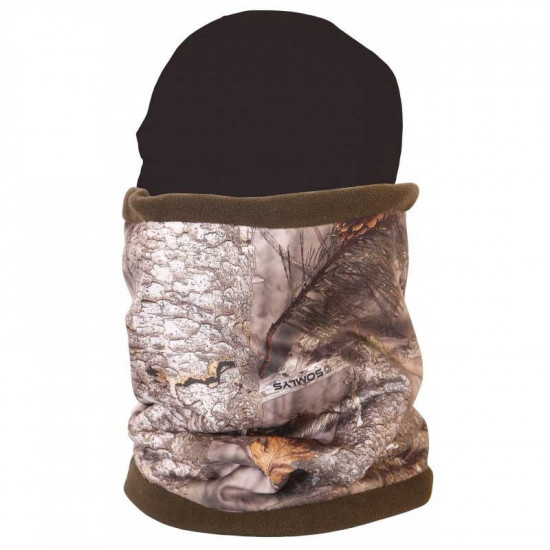 Tour de cou polaire camo bois
