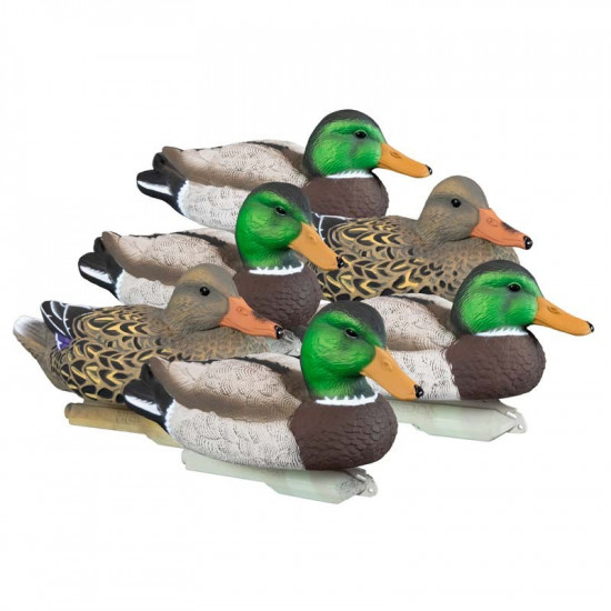 Pack de 6 formes de colvert insubmersibles Higdon