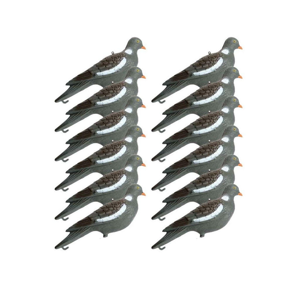 Appelant plastique pigeon avec piquet Appelant plastique pigeon avec piquet