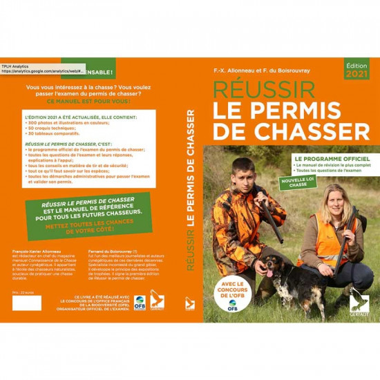 Livre Réussir le permis de chasse