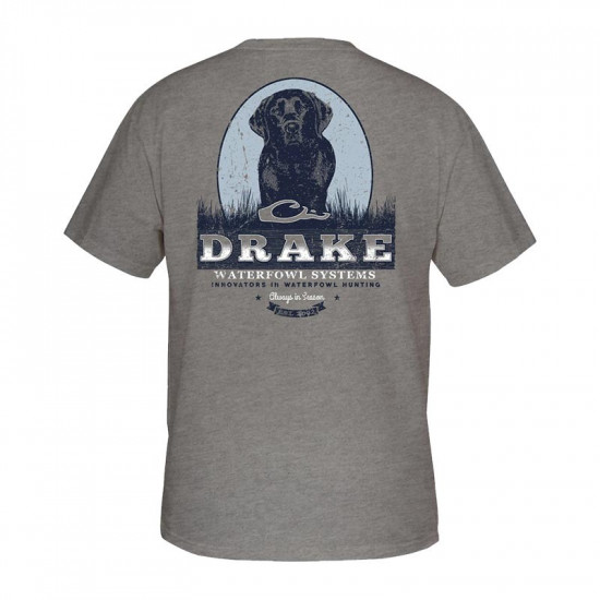 Tee-shirt Black Lab Drake Waterfowl