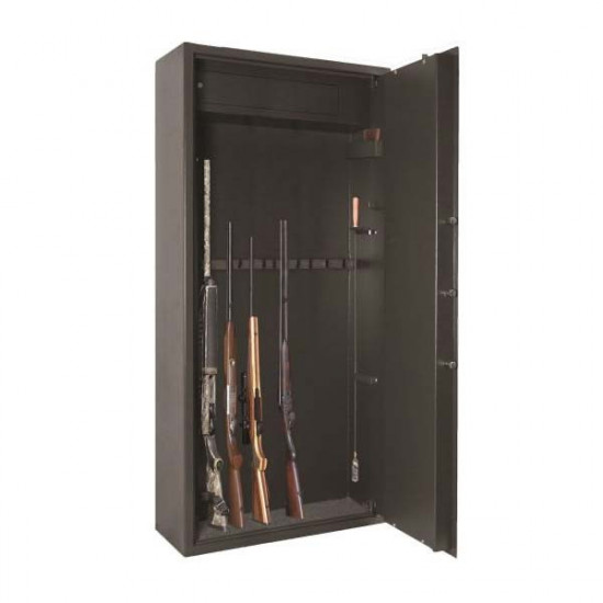 Armoire Forte 4 Armes Longues + Coffre Fort Sécurité Fusil