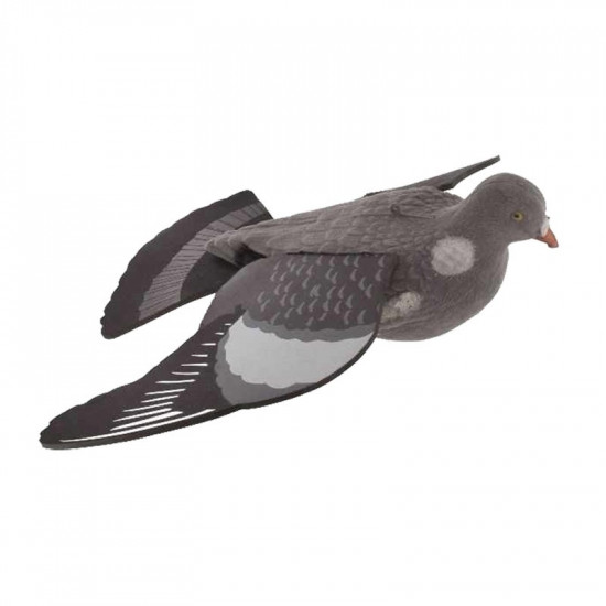 Forme de pigeon à ailes ouvertes
