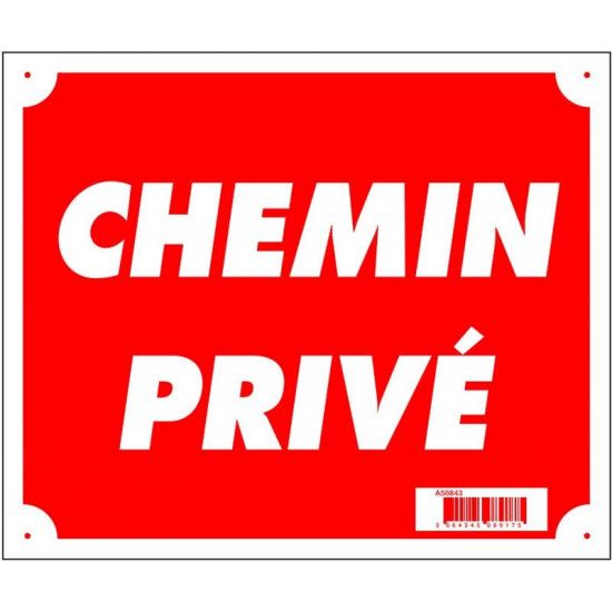 Private Road Sign