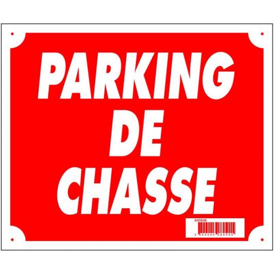 Hunting Parking Sign