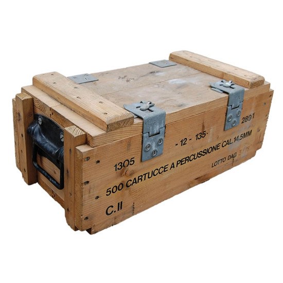 Surplus Wooden Ammunition Box