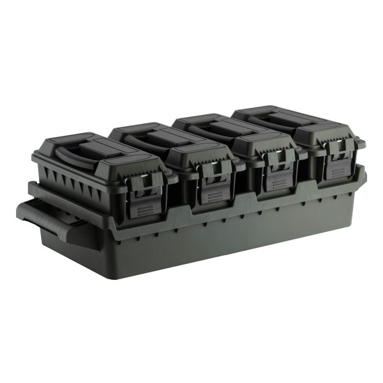Set of 4 Ammunition Boxes...