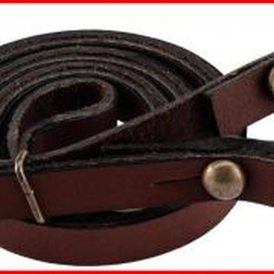 Split Leather Horn Straps -...