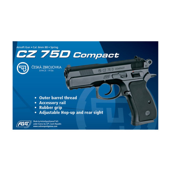 Réplique Pistolet CZ75D...