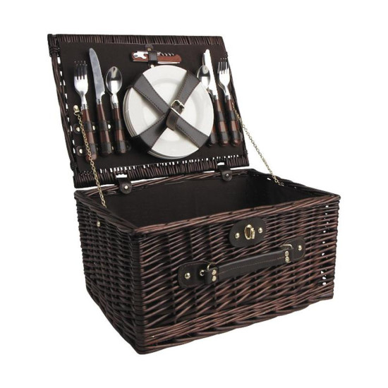 4-Person Picnic Basket -...