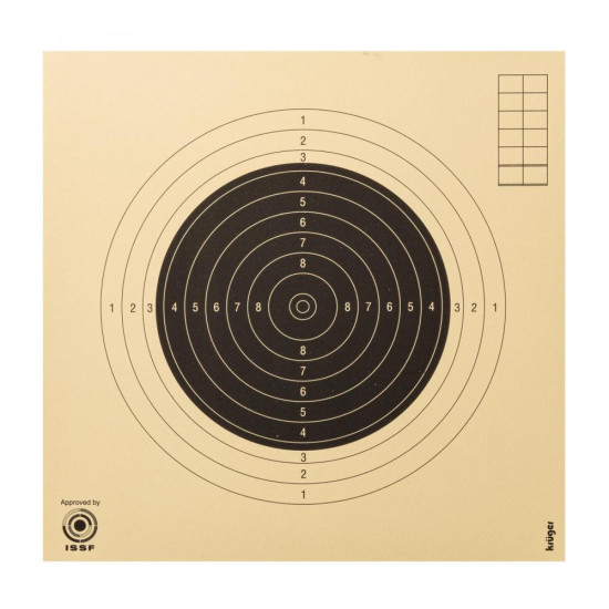 100 Target Cards 20x20 cm -...
