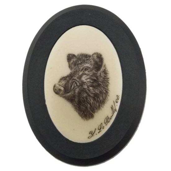 Boar Caps Ivory or Silver...