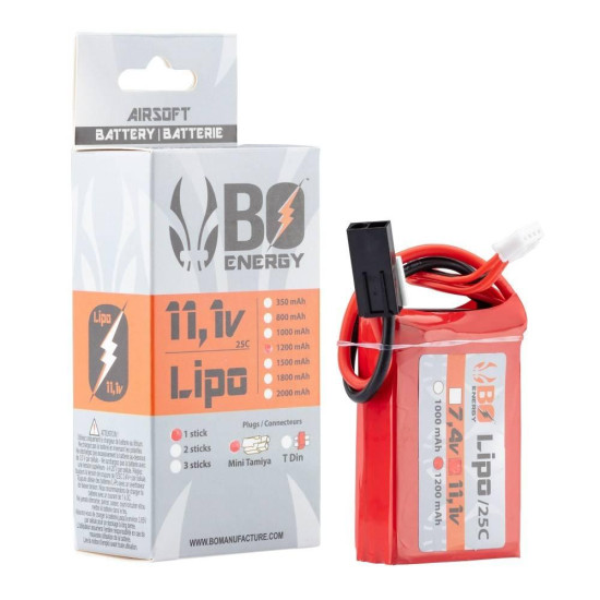 Batterie Lipo 3S 11.1V...