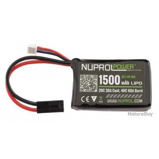 Nuprol LiPo Batteri 7,4V...