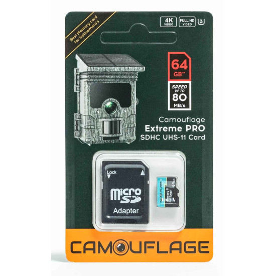 GMT Outdoor 64GB Camo SD...