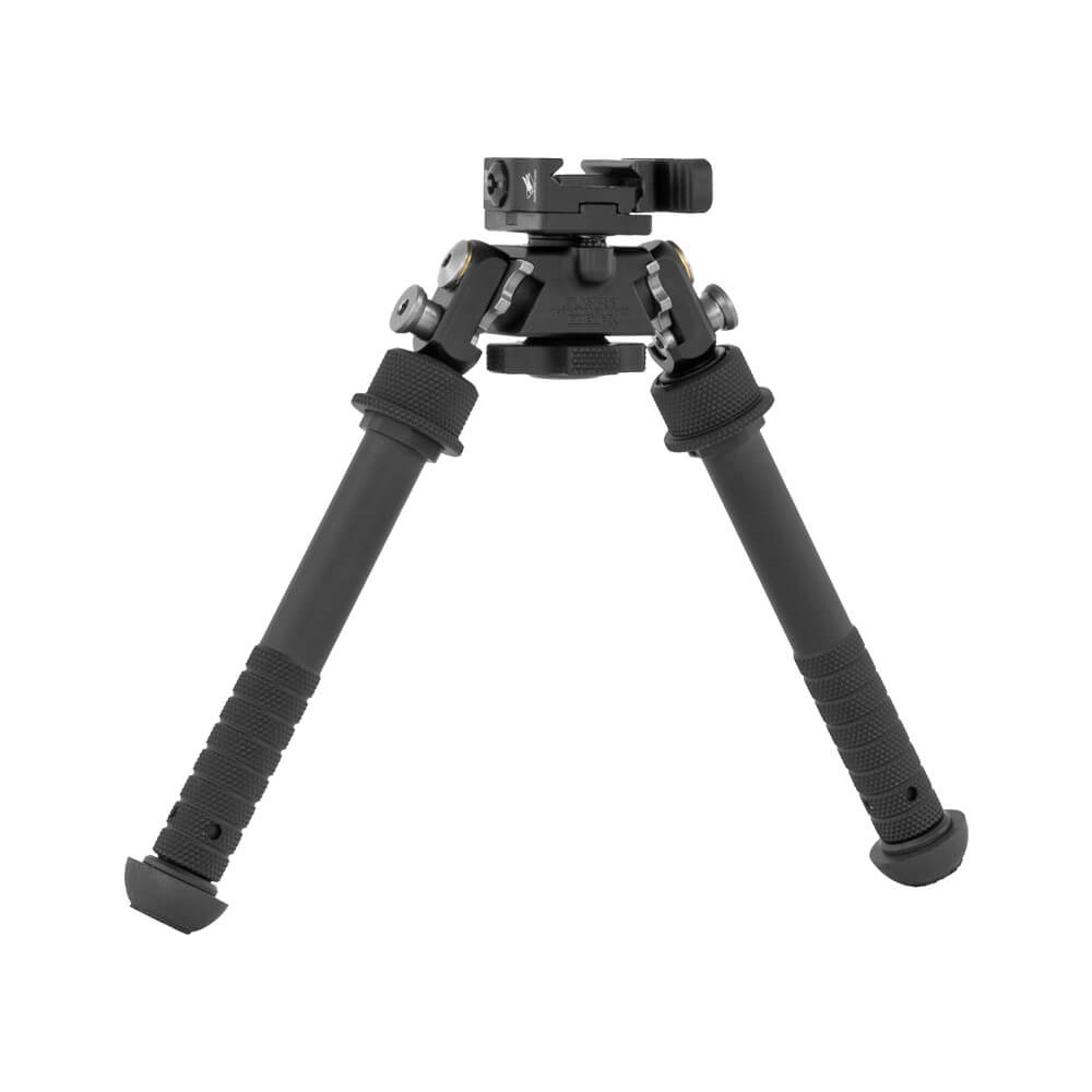 Bipied V8 Pour Fusil - Réglable 7-9" - Montage Picatinny 20 Mm - Pivotant QD - Noir
